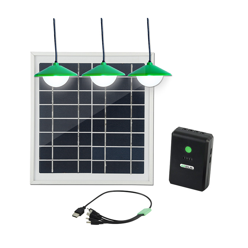 Kit d'alimentation solaire domestique