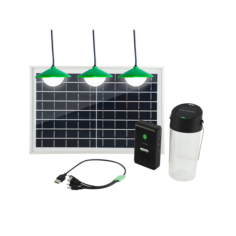 Kit d'éclairage à énergie solaire